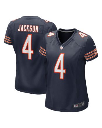 Eddie Jackson 4 New York Giants Women Game Jersey - Navy