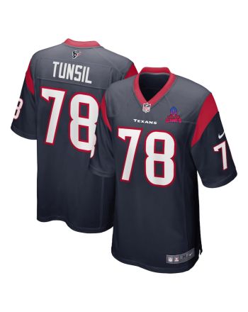 Laremy Tunsil 78 Houston Texans 2024 Pro Bowl Patch Game Men Jersey - Navy