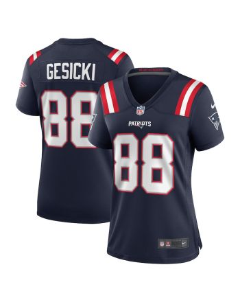 Mike Gesicki 88 New England Patriots Game Women Jersey - Navy