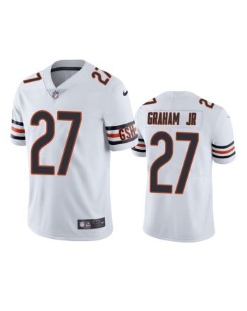 Thomas Graham Jr. 27 Chicago Bears White Vapor Limited Jersey