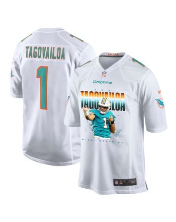 Tua Tagovailoa 1 Miami Dolphins Rising Star Game Jersey, White - Men