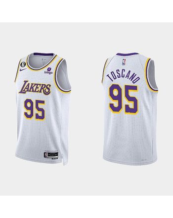 Los Angeles Lakers Juan Toscano-Anderson 95 2022-23 Association Edition White Men Jersey Swingman