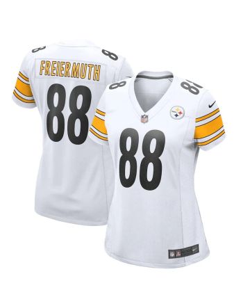 Pat Freiermuth 88 Pittsburgh Steelers Women's Game Player Jersey - White