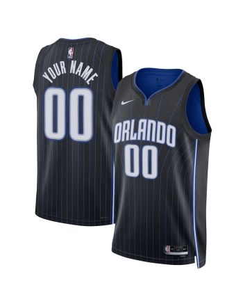 Orlando Magic Custom 00 Men 2022/23 Swingman Jersey Black - Icon Edition