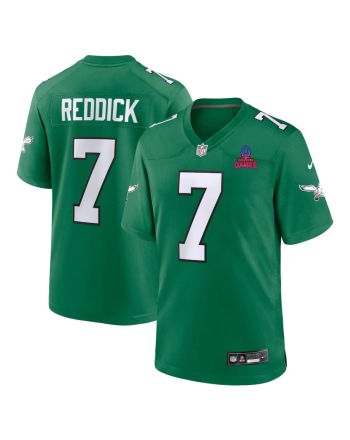 Haason Reddick 7 Philadelphia Eagles 2024 Pro Bowl Patch Alternate Game Men Jersey - Kelly Green