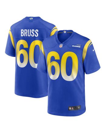 Logan Bruss Los Angeles Rams Game Player Jersey - Royal