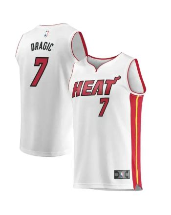 Goran Dragic Miami Heat Fast Break Jersey - Association Edition - White