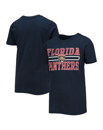 Florida Panthers Iconic Team Logo T-Shirt - Navy