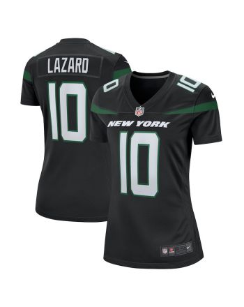 Allen Lazard 10 New York Jets Women's Alternate Game Jersey - Stealth Black