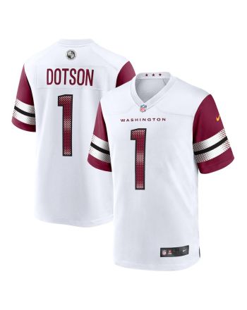 Jahan Dotson Washington Commanders Game Player Jersey - White