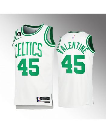 Denzel Valentine 45 Boston Celtics 2022-23 Association Edition White Jersey