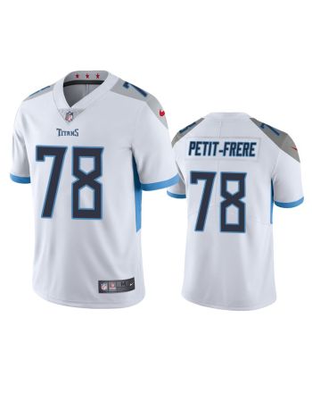 Tennessee Titans Nicholas Petit-Frere 78 White Vapor Limited Jersey