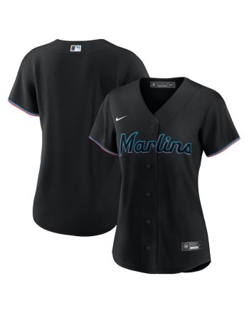 Miami Marlins Women's Alternate Team Jersey - Black