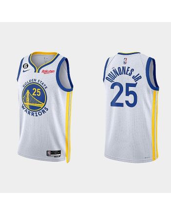 Golden State Warriors Lester Quinones 25 2022-23 Association Edition White Men Jersey Swingman