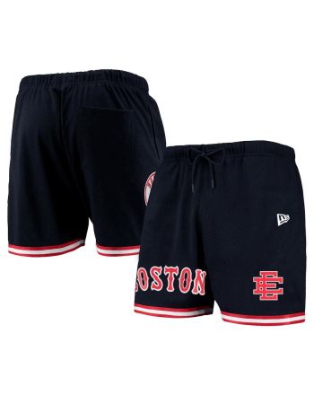 Boston Red Sox Team Standard Men Mesh Shorts - Navy