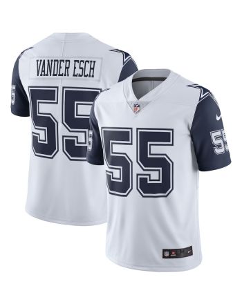 Leighton Vander Esch 55 Dallas Cowboys Color Rush Vapor Limited Jersey - White