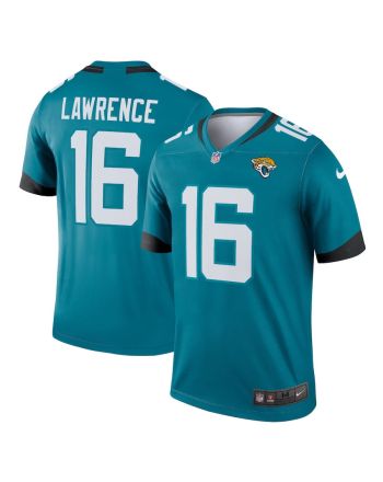 Trevor Lawrence 16 Jacksonville Jaguars Men's Legend Jersey - Teal