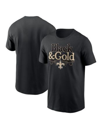 New Orleans Saints Local Essential T-Shirt - Black