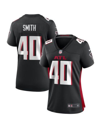 Keith Smith 40 Atlanta Falcons Women's Game Jersey - Black