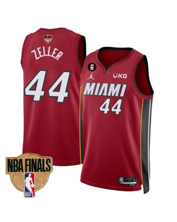 Cody Zeller 44 Miami Heat Final Champions 2023 Swingman Jersey - Red