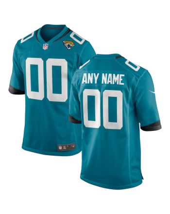 Jacksonville Jaguars Custom YOUTH Game Jersey - Teal