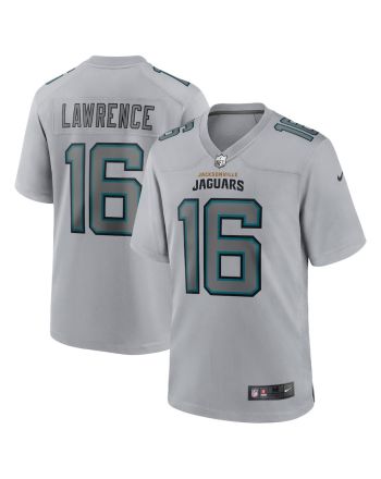 Trevor Lawrence Jacksonville Jaguars Atmosphere Fashion Game Jersey - Gray