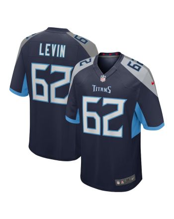 Corey Levin Tennessee Titans Game Player Jersey - Navy