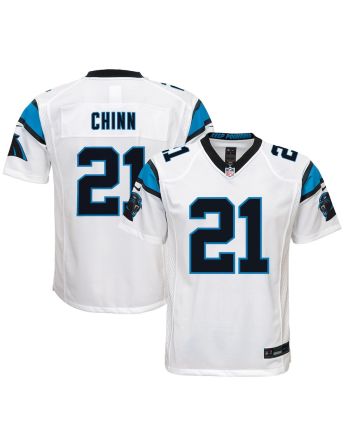 Jeremy Chinn 21 Carolina Panthers YOUTH Game Jersey - White