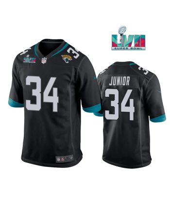 Gregory Junior 34 Jacksonville Jaguars Super Bowl LVII Super Bowl LVII Men Game Jersey- Black