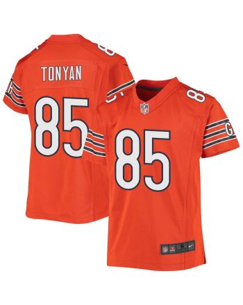 Robert Tonyan 85 Chicago Bears Youth Altenate Game Jersey - Orange