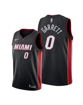 Marcus Garrett 0 Miami Heat Icon Edition Black Jersey - Men Jersey