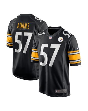 Montravius Adams Pittsburgh Steelers Game Player Jersey - Black