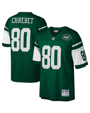 Wayne Chrebet 80 New York Jets Mitchell & Ness Legacy Jersey - Green