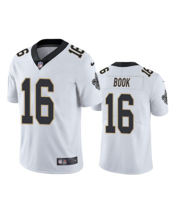 Ian Book New Orleans Saints 16 White Vapor Limited Jersey