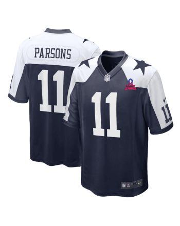 Micah Parsons 11 Dallas Cowboys 2024 Pro Bowl Patch Alternate Game Men Jersey - Navy