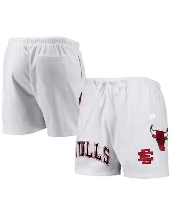 Chicago Bulls Team White Mesh Capsule Shorts - Men