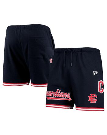 Cleveland Guardians Team Standard Men Mesh Shorts - Navy