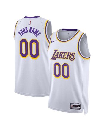 Los Angeles Lakers Custom 00 Men 2022/23 Swingman Jersey - Association Edition