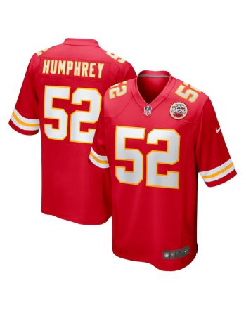 Creed Humphrey 52 Kansas City Chiefs Game Jersey - Red