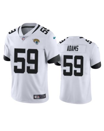 Tyrell Adams 59 Jacksonville Jaguars White Vapor Limited Jersey