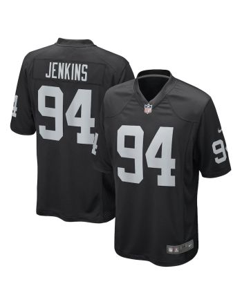 Jordan Jenkins Las Vegas Raiders Game Player Jersey - Black