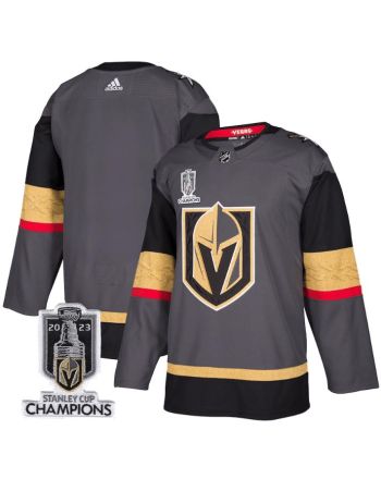 Vegas Golden Knights 2023 Stanley Cup Champions Patch Alternate Breakaway Jersey - Black