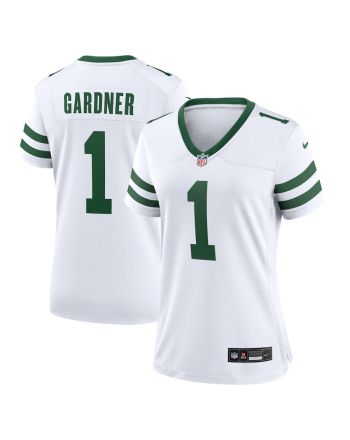 Ahmad Sauce Gardner 1 New York Jets Legacy Game Women Jersey - White