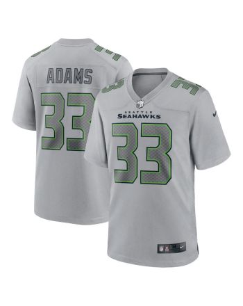 Jamal Adams 33 Seattle Seahawks Men Atmosphere Fashion Game Jersey - Gray