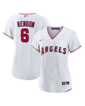 Anthony Rendon 6 Los Angeles Angels Women's Home Player Jersey - White