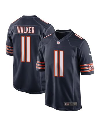 P.J. Walker 11 Chicago Bears Men Game Jersey - Navy