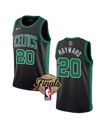 Boston Celtics Men'S Celtics Gordon Hayward Statement Final 2022 Men Jersey Black