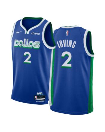 Kyrie Irving 2 Dallas Mavericks 2022-23 City Edition Swingman Jersey - Blue