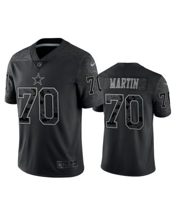 Zack Martin 70 Dallas Cowboys Black Reflective Limited Jersey - Men