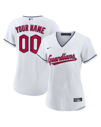 Cleveland Guardians Women's Custom Jersey - White